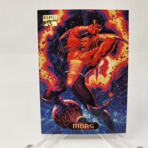 Morg #80 1994 Marvel Masterpieces Trading Card (108)